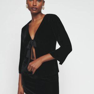 Reformation- Cairns Velvet Two-Piece